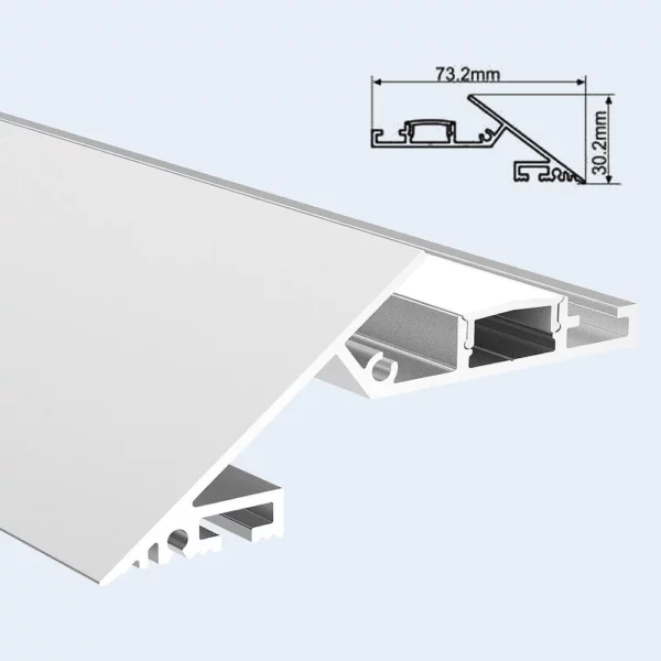 LED Aluminum profile YF-ALP091-E-white