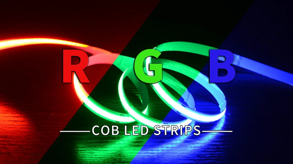 RGB LED Strip-- Color changing LED COB strip lights