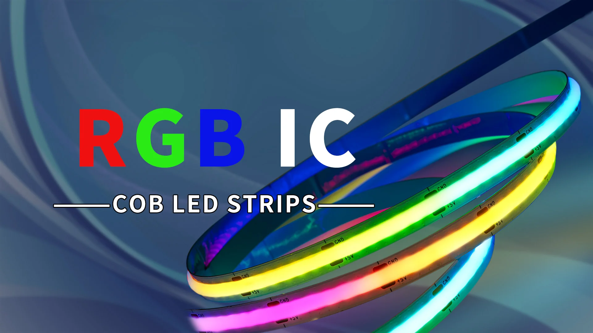 Rgb Led Strip--Digital With Ic Pixel Addressable Cob Led Strip Lights