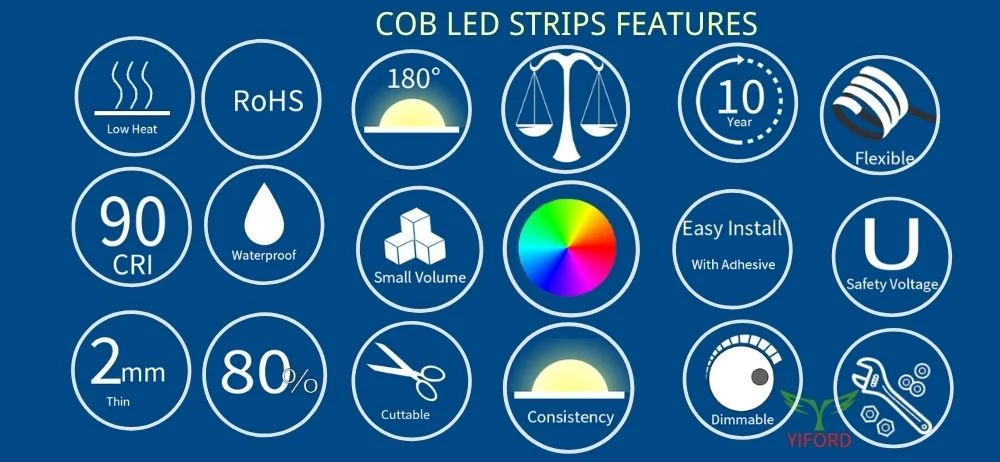 cob led strip features 1