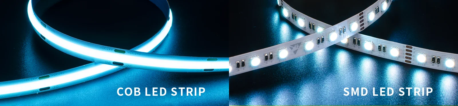 COB LED Light Strips And SMD Light Strips