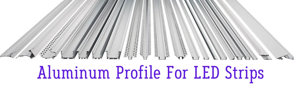 COB LED Strip Lights Buying Guide 50 led aluminum profile led