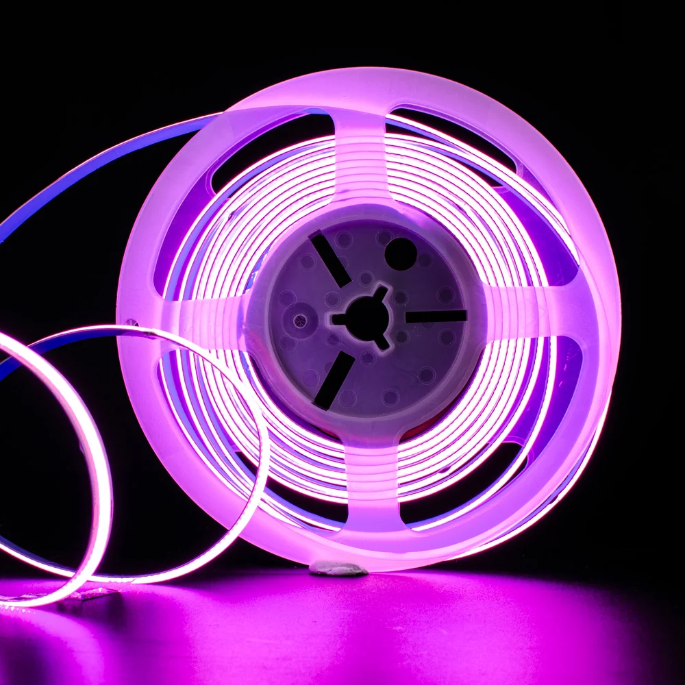 Purple LED Lights --COB Purple Led Strip Lights