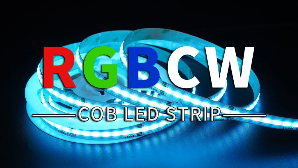 RGBWW LED Strip Lights--2022 Newest COB RGBWW light strip