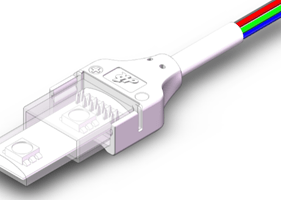 73# LED Strip Lights connector 8mm 2pin strip to wire to strip 14 17