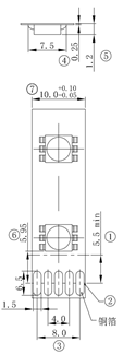 78# LED Strip lights connector 10mm 2pin strip to strip 33 2 31