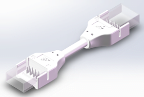 73# LED Strip Lights connector 8mm 2pin strip to wire to strip 22 25