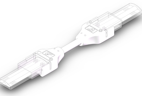 73# LED Strip Lights connector 8mm 2pin strip to wire to strip 33 36