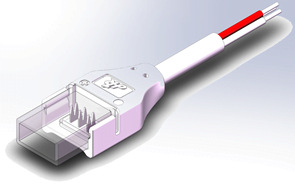 73# LED Strip Lights connector 8mm 2pin strip to wire to strip 4 4