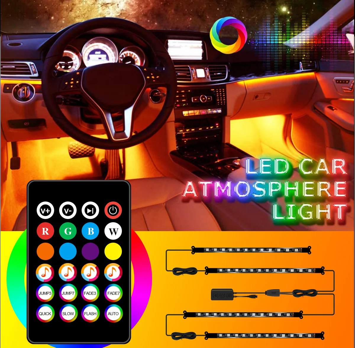 Car Mood Light 8