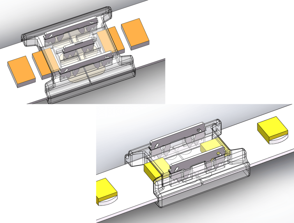 Mini Crystal LED Strip Connector