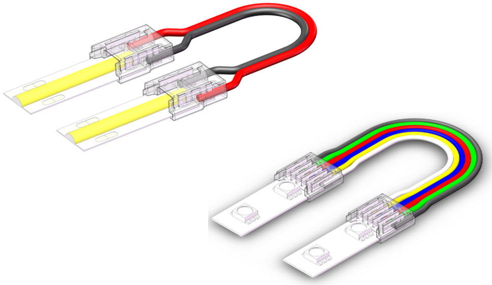 Mini Crystal LED Strip Connector