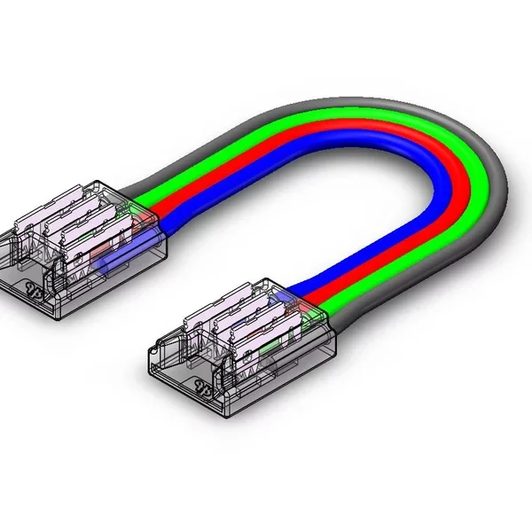 rgb led strips connector