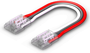 15# SMD LED strips connector 8mm 3pin strip to wire to strip 5 connector 3