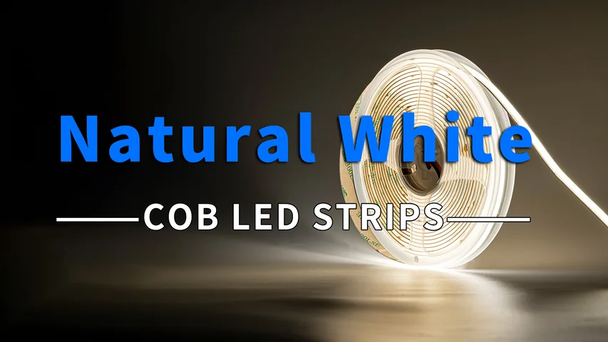 Natural White Led Strips --- Commercial White 4000K 5Mm Width