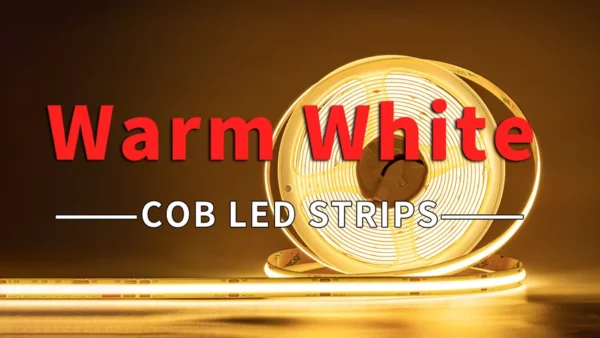 LED Strips Warm White-- 3000K white COB LED Strips Review