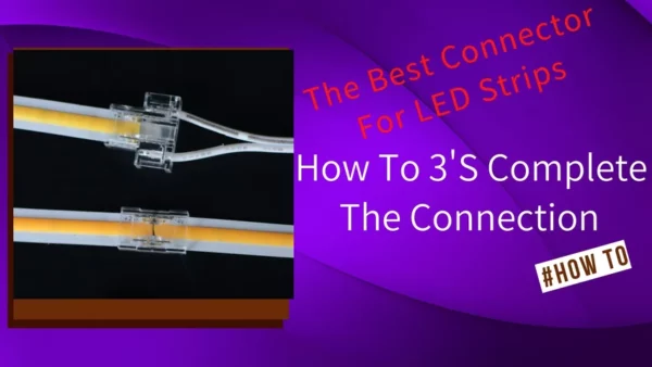 5 Steps to make your own LED Sign --Colorful background is so easy