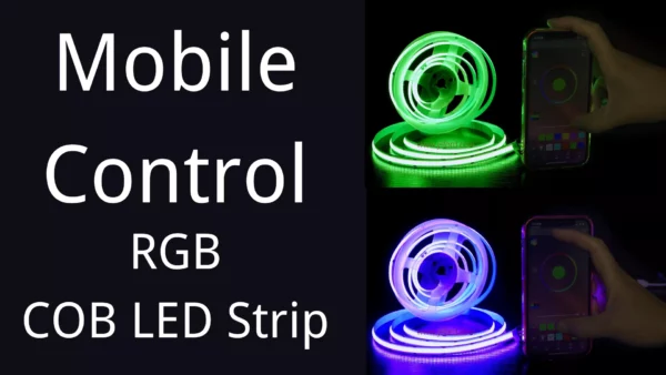 Best RGB LED strip lights with remote color changing APP