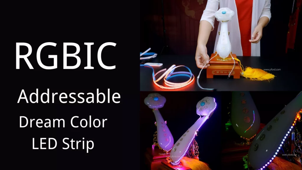 Addressable LED Strip Lights Ideas--RGB Pixel led strips for decoration