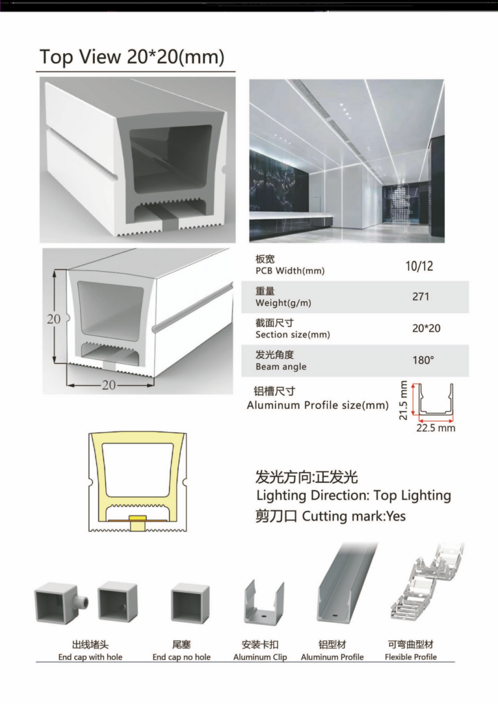 Topview led channel system TV2020 3