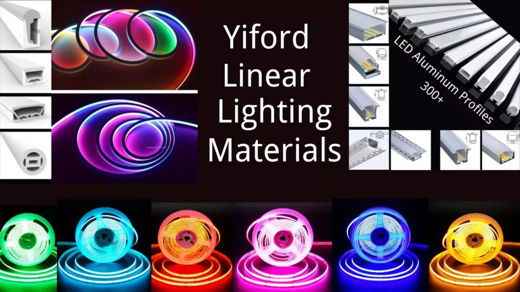 Yiford Lighting Materials --Best led channel system