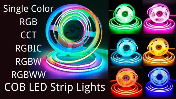 Yiford COB LED Strip Lights 17 different items for lighting market