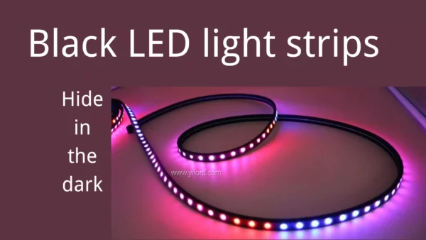black led light strips