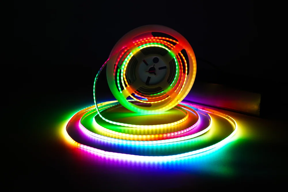 addressable rgbic cob led strip lights--magic dream color