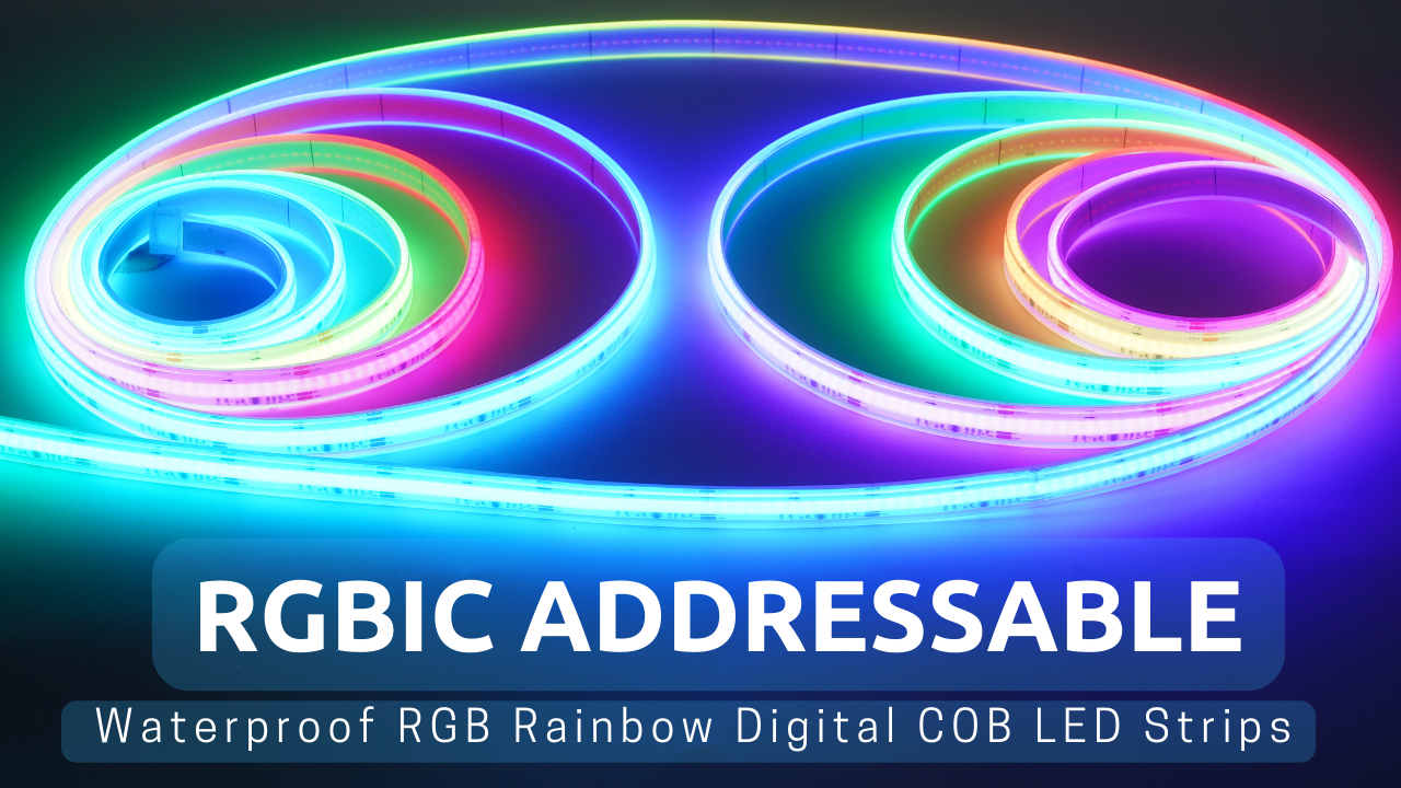 COB RGB Addressable LED Strip Lights
