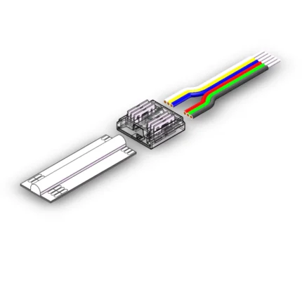 12MM 5PIN Connectors Strip to Wire For RGBW LED Strips