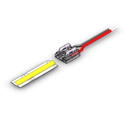 8MM 2PIN Strip to Wire Connector For LED Strip Lights