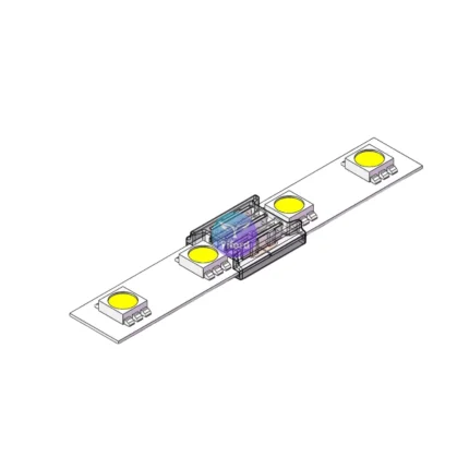 10MM 3PIN Strip to Strip Connectors for Tunable CCT LED Strips