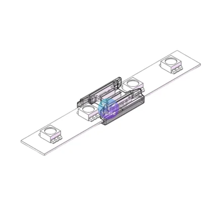 8MM 4PIN Strip to Strip Connectors For SMD RGB flexible lighting