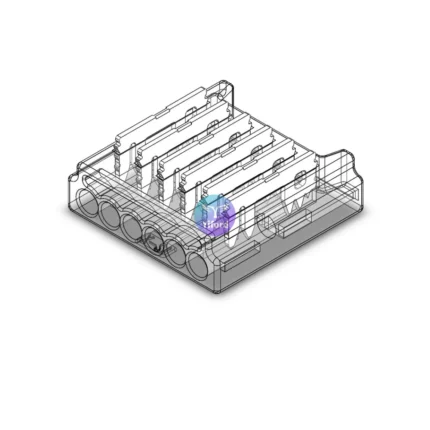 12MM 6PIN Strip to Wire DIY Connectors For RGBWW/RGBCCT flexible lighting