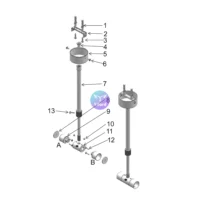 Telescopic Rod Hardware Base Hanging Docking Parts