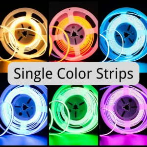 single color led strip lights