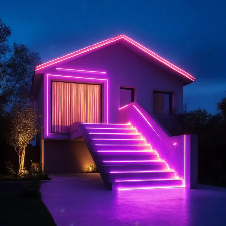 neon led light strips application