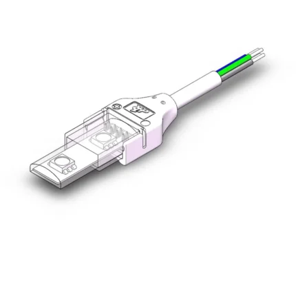 4PIN 10MM Strip to Wire IP Connector For Waterproof SMD RGB LED Strips