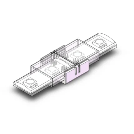 4PIN 12MM Strip to Strip IP Connector For SMD RGB LED Strips