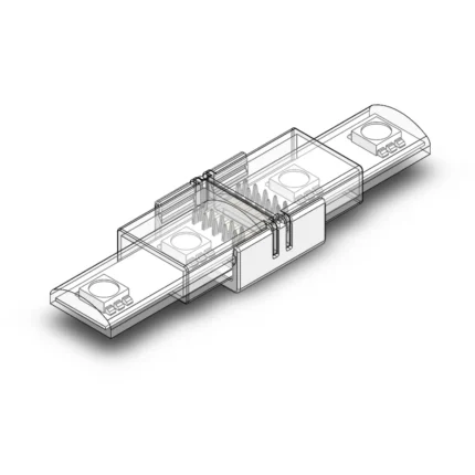 5PIN 10MM Strip to Strip IP Connector For Waterproof RGBW SMD LED Strips