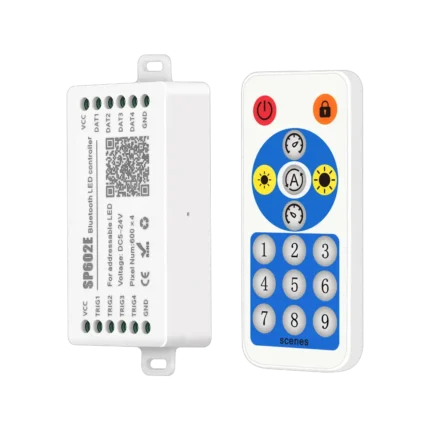 App Controlled 4 Output Music Pixel LED Controller