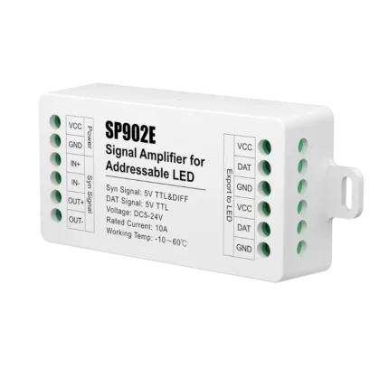 Signal amplifier for addressable LED SP902E