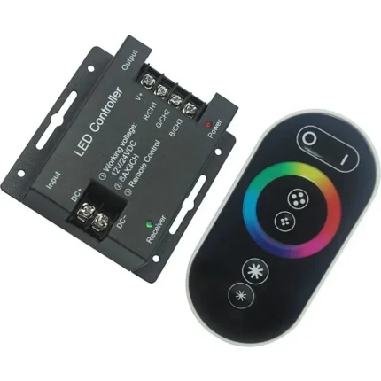 Touch Controller DC12-24V 3×8A Wireless RF