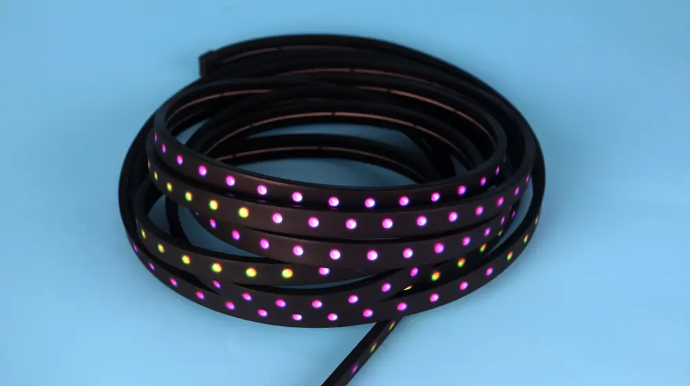 black neon led strip lights (2)
