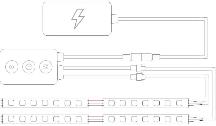 Dual Signal Output Pixel LED Controller sp601e